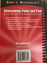 Load image into Gallery viewer, Communicate with Power® &#39;Overcoming Panic and Fear: Risk and Crisis Communications&#39; by Barry J. McLoughlin